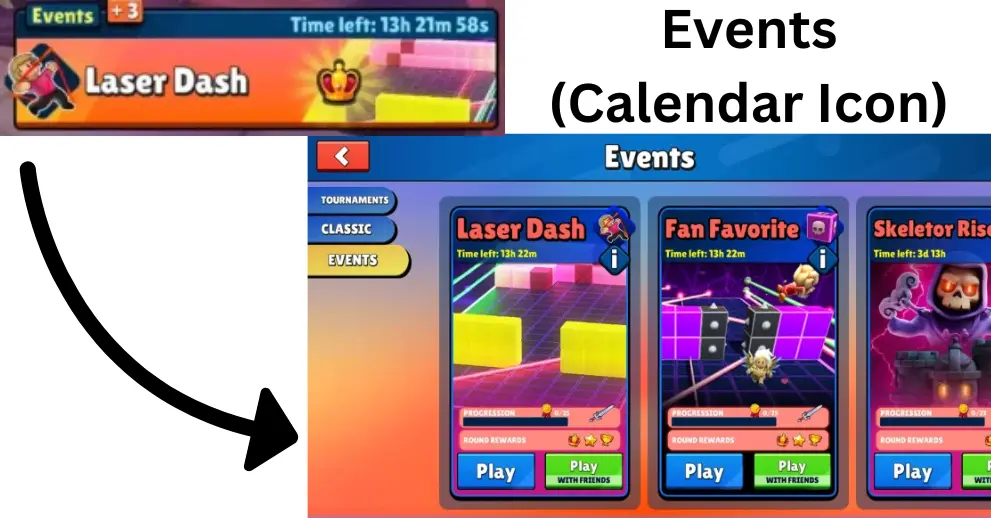 14. Events (Calendar Icon)
